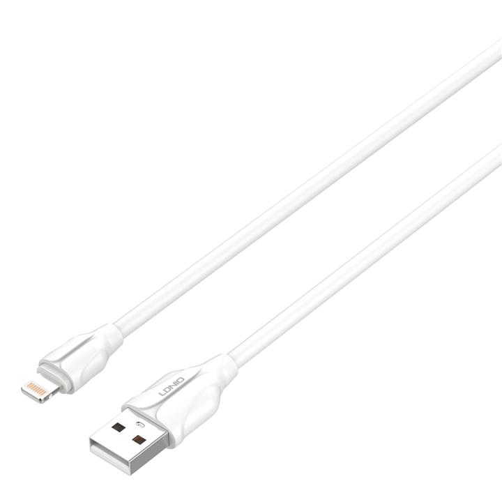 کابل تبدیل USB به لایتنینگ الدینیو مدل LS-361 طول ۱ متر LDNIO USB to Lightning LS-361 1m